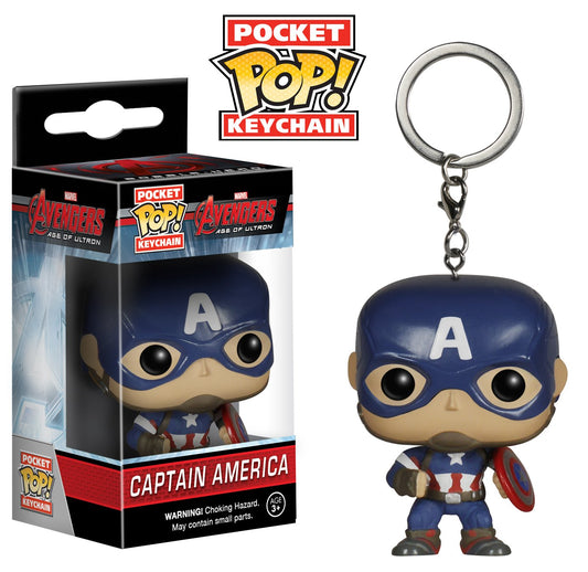 Funko Pop! Captain America Keyring